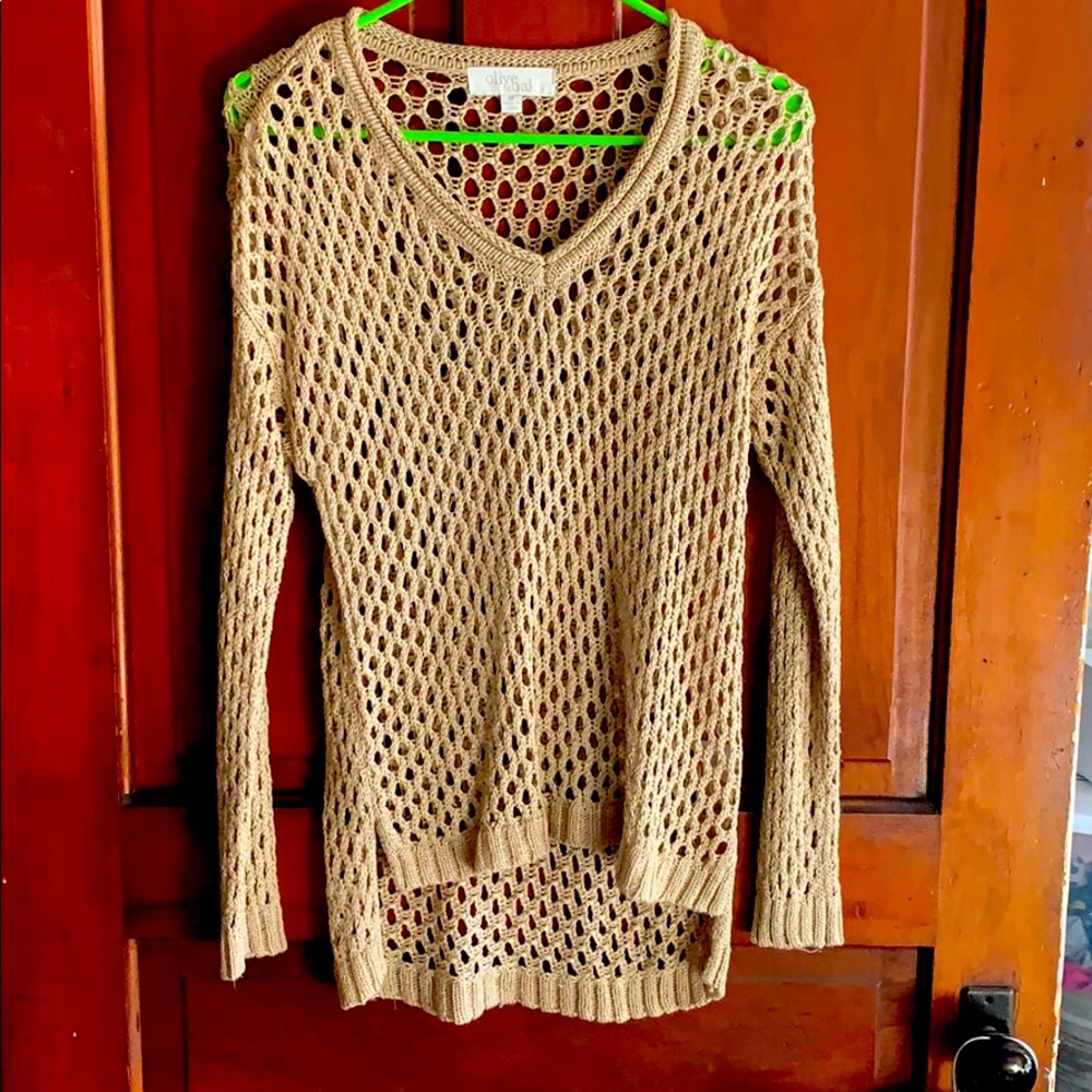 Olive Oak Sweater